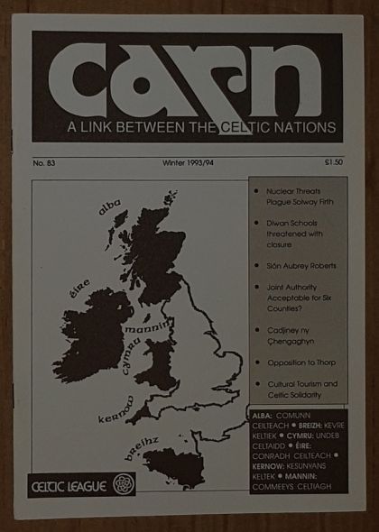 Carn: a Link Between the Celtic Nations. No.83, Winter 1993/94