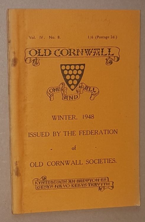 Old Cornwall vol.IV, no.8, Winter1948