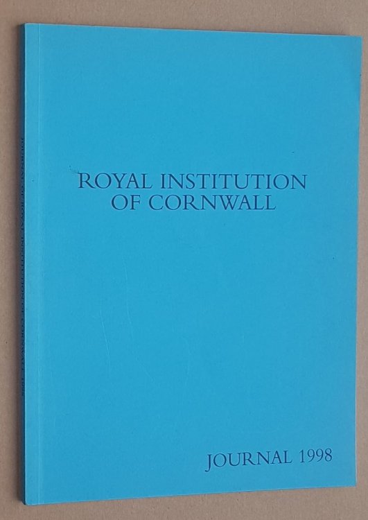 Journal of the Royal Institution of Cornwall 1998 New Series II Volume 3 Part 1