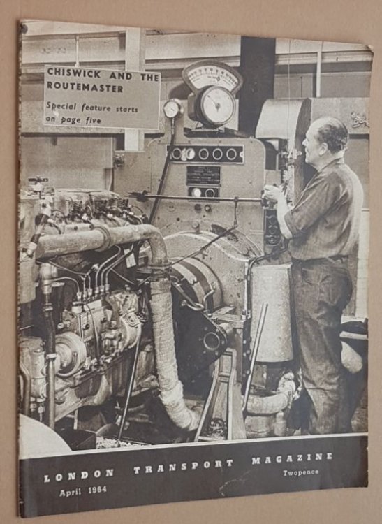 London Transport Magazine, April 1964, Volume 18 No.1
