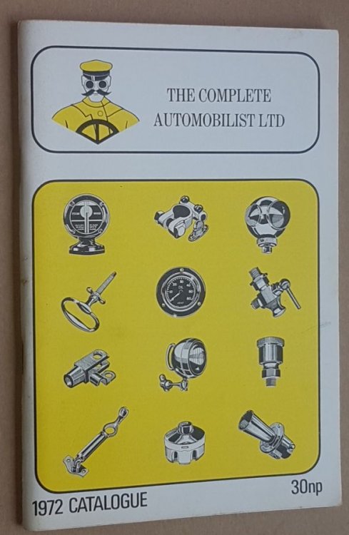 The Complete Automobilist 1972 Catalogue / Manual