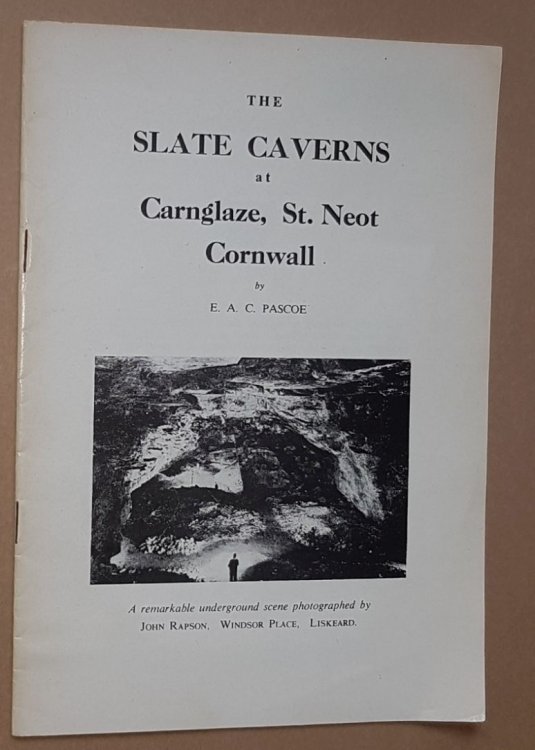 The Slate Caverns at Carnglaze, St Neot, Cornwall
