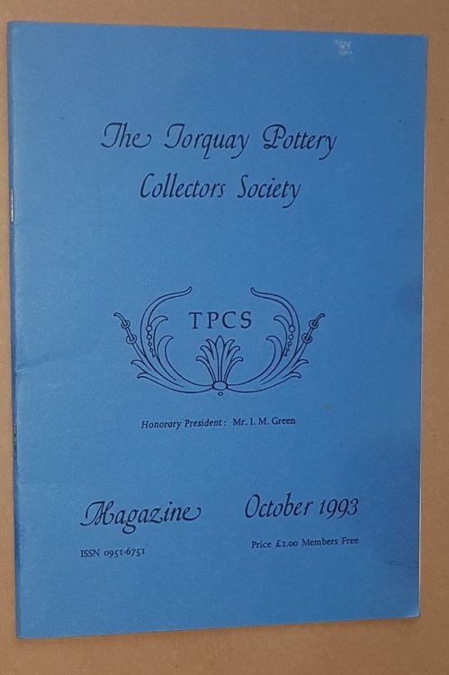 The Torquay Pottery Collectors' Society Magazine October 1993