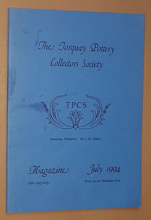 The Torquay Pottery Collectors' Society Magazine July 1994