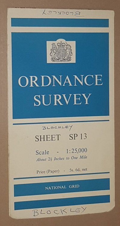 Chipping Campden. 1:25000 Map Sheet SP 13