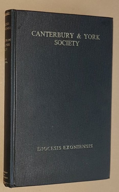 The Register of Edmund Lacy, Bishop of Exeter, 1420-1455. Volume V. (The Canterbury and York Society in conjunction with the Devon and Cornwall Record Society)