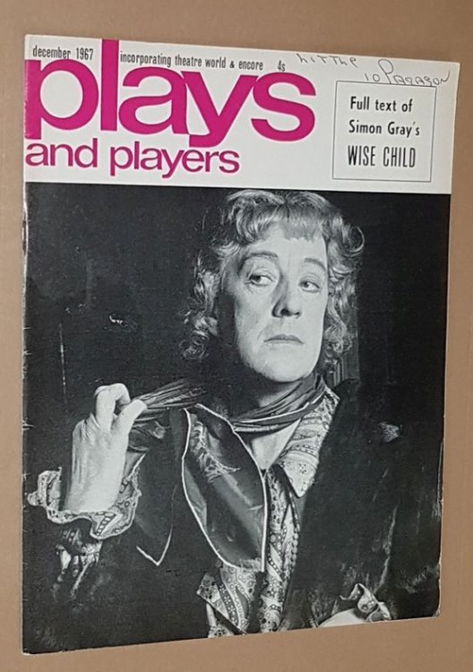 Plays and Players Vol.15 No.3 December 1967 (incorporating Theatre World, Encore, Play Pictorial, Shows Illustrated)