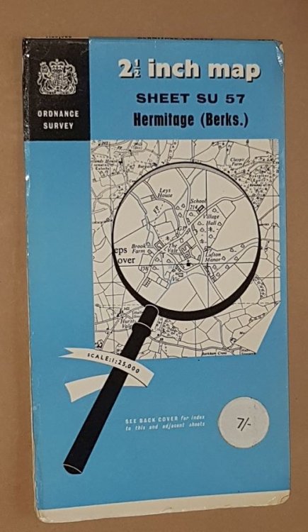 Hermitage (Berks.). 1:25000 Map Sheet SU 57