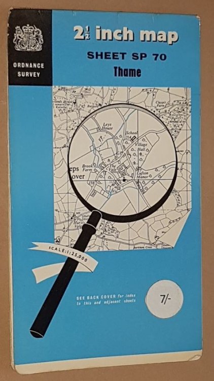 Thame. 1:25000 First Series Map Sheet SP 70