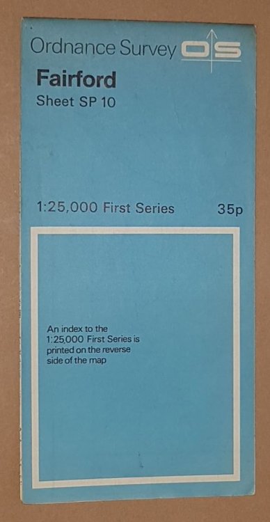 Fairford. 1:25000 First Series Map Sheet SP 10