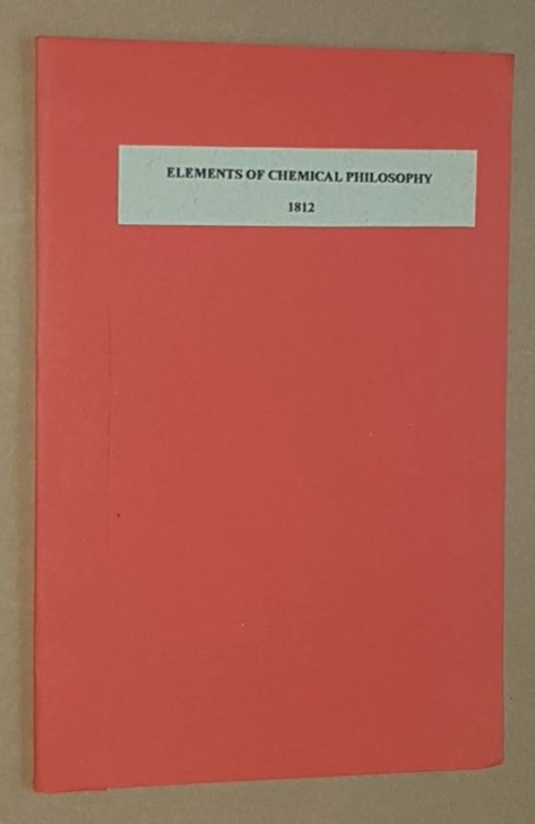 Elements of Chemical Philosophy by Humphry Davy 1812, a review