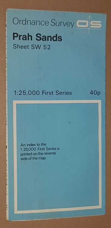 Prah Sands. 1:25000 First Series Map Sheet SW 52