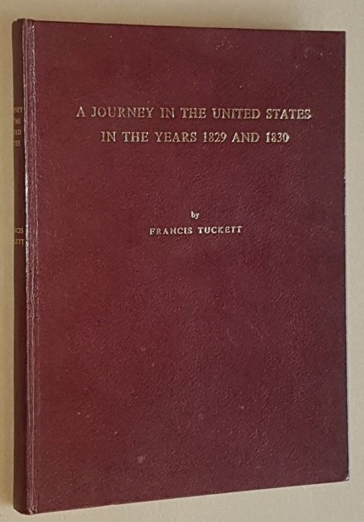 A Journey in the United States in the Years 1829 and 1830