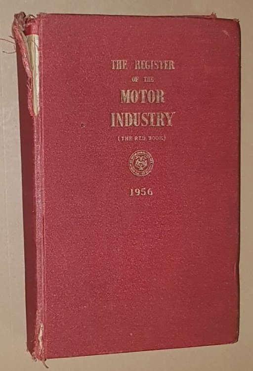 The Register of the Motor Industry 1956 (Seventh Edition) [The Red Book]