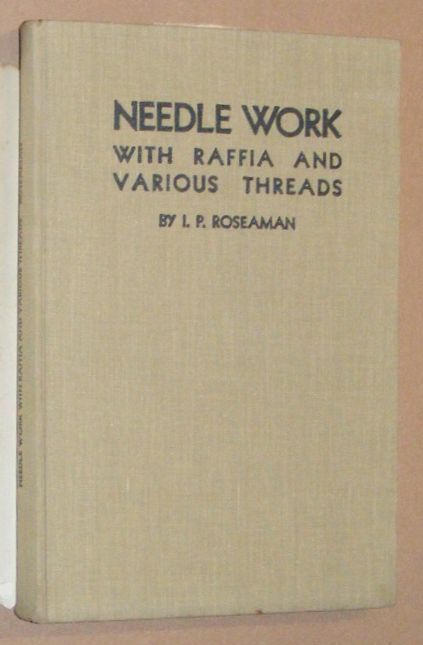 Needle Work with Raffia and Various Threads
