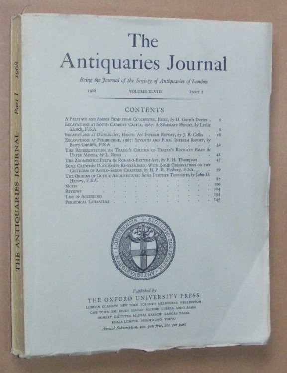The Antiquaries Journal 1968, Vol. XLVIII Part I