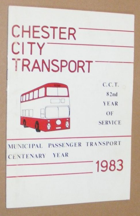 Chester City Transport 82nd Year of Service: Municipal Passenger Transport Year 1983
