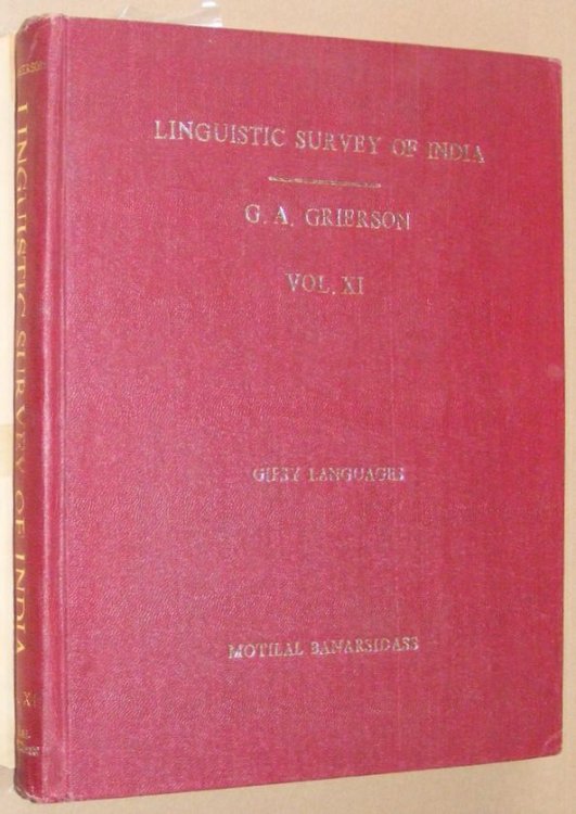 Linguistic Survey of India Vol.XI: Gipsy Languages