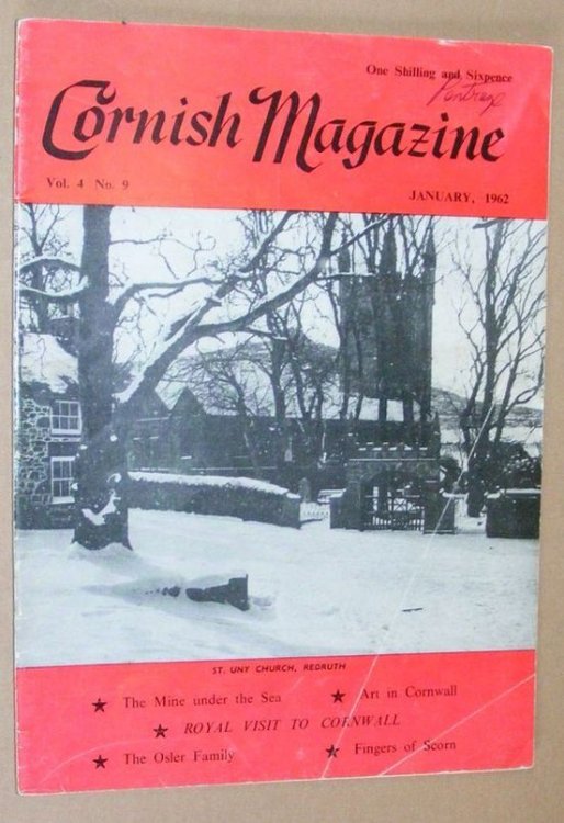 Cornish Magazine Vol.4 No.9, January 1962
