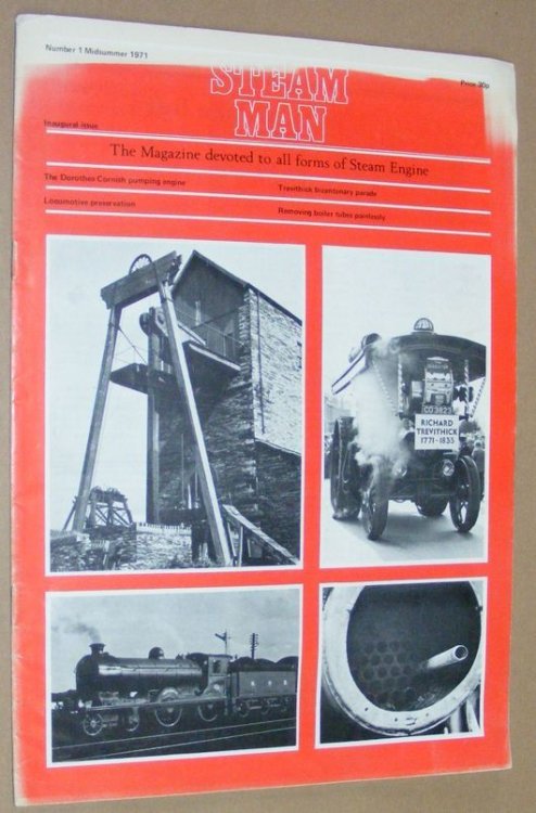 Steam Man, No. 1 Midsummer 1971: the magazine devoted to all forms of steam engine