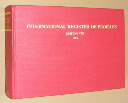 The International Register of Profiles