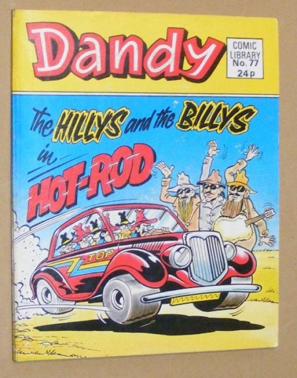 Dandy Comic Library No.77: The Hillys and the Billys in Hot-Rod