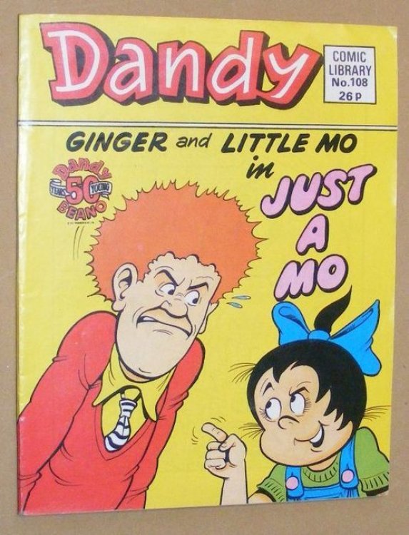 Dandy Comic Library No.108: Ginger and Little Mo in Just a Mo!