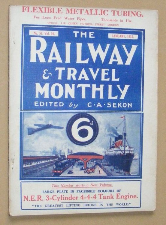 The Railway and Travel Monthly no.57 vol.10, January 1915