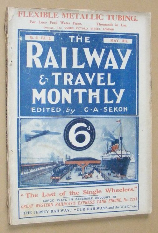 The Railway and Travel Monthly no.61 vol.10, May 1915