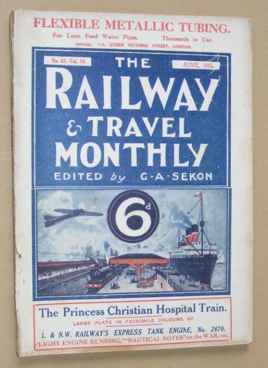 The Railway and Travel Monthly no.62 vol.10, June 1915