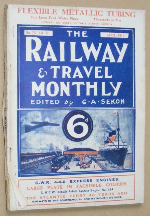 The Railway and Travel Monthly no.72 vol.12, April 1916