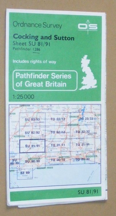 Cocking & Sutton 1:25000 Map Sheet SU 81/91 (Pathfinder 1286)