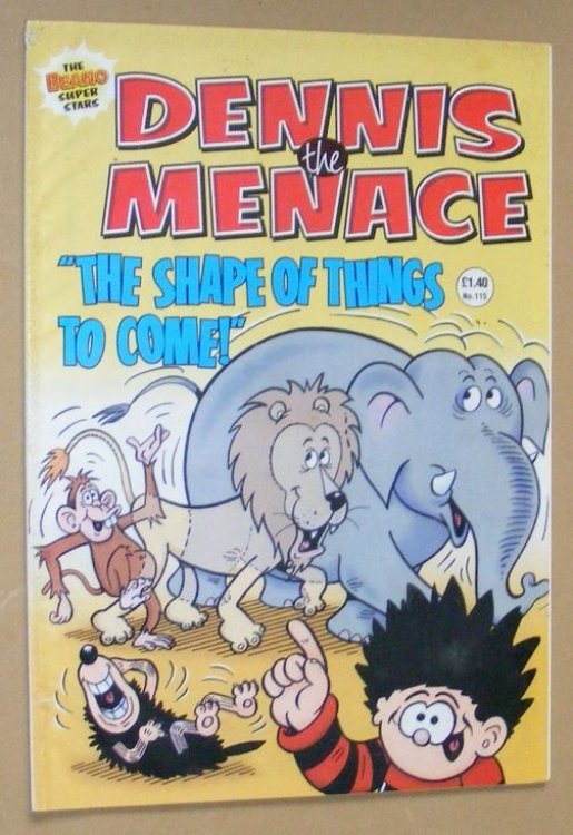 The Beano Super Stars No.115: Dennis the Menace in 'The Shape of Things to Come!'