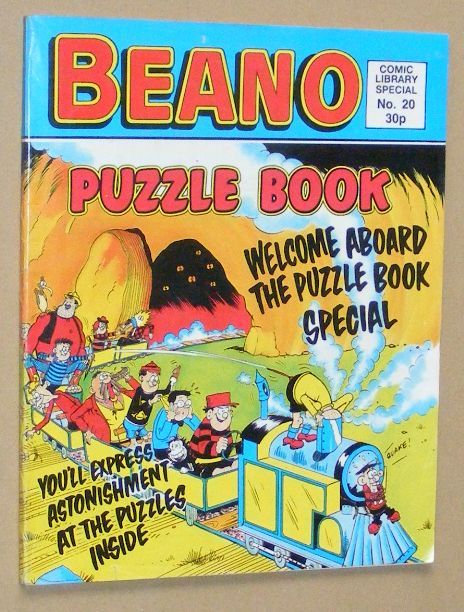Beano Comic Library Special No.20 Puzzle Book