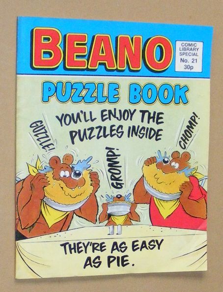 Beano Comic Library Special No.21 Puzzle Book