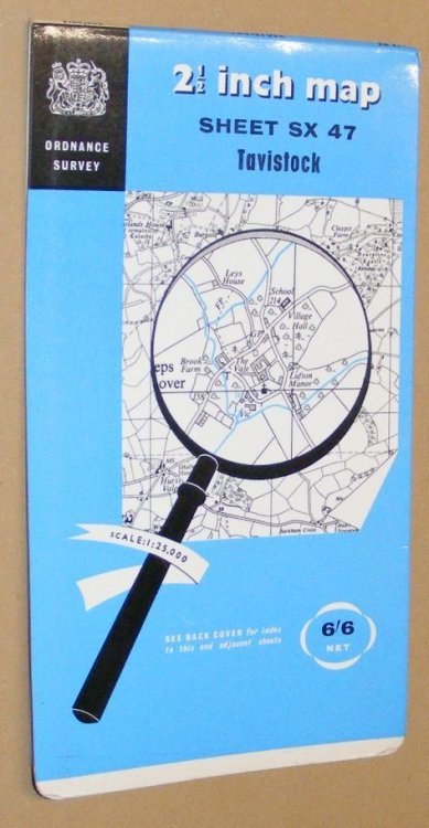 Tavistock. 1:25000 First Series Map Sheet SX 47