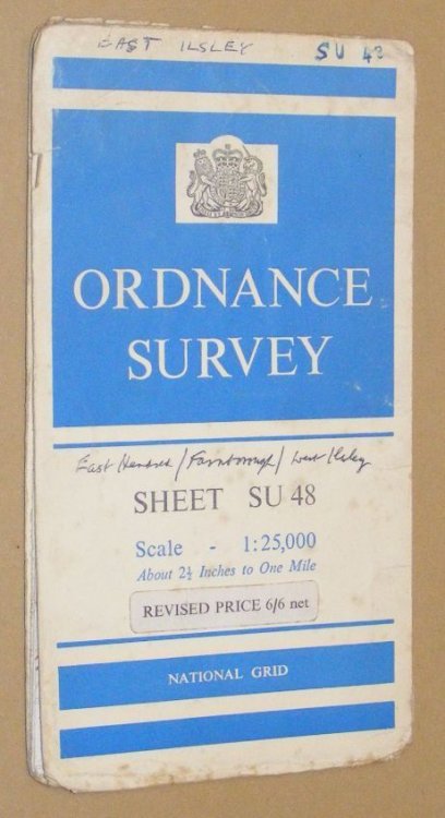 Harwell. 1:25000 First Series Map Sheet SU 48