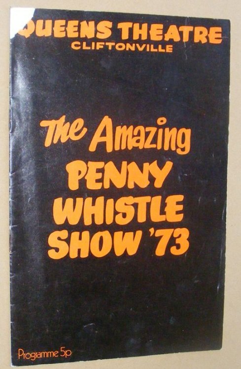 The Amazing Penny Whistle Show '73 Theatre Programme