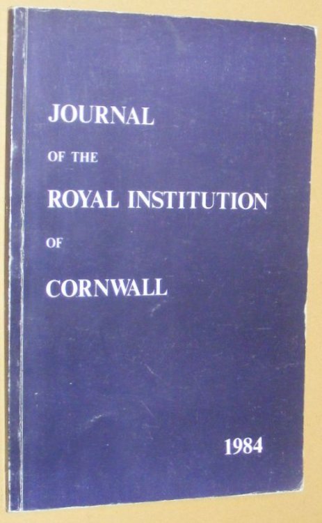 Journal of the Royal Institution of Cornwall 1984, New Series Volume IX, Part 3
