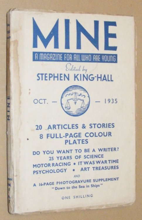 Mine, October 1935 [A magazine for all who are young]