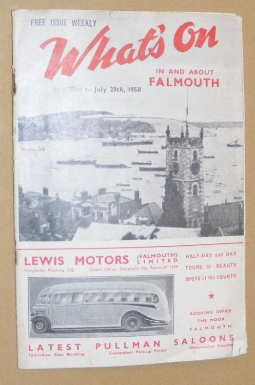 What's On in and About Falmouth, July 23rd to July 29th, 1950