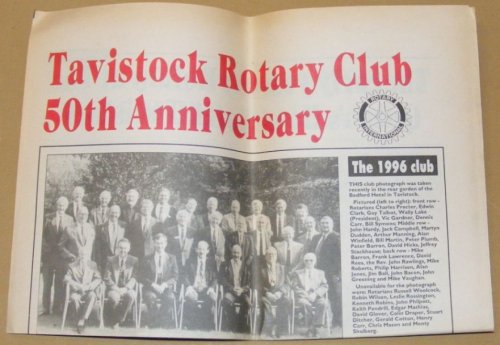 Tavistock Rotary Club 50th Anniversary