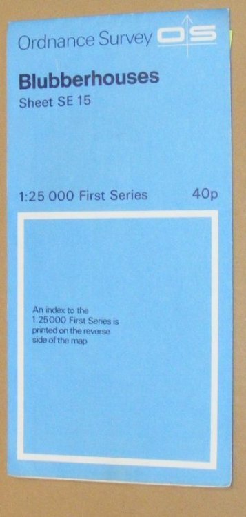 Image for Blubberhouses. 1:25000 First Series Map Sheet SE 15 Blubberhouses. 1:25000 First Series Map Sheet SE 15