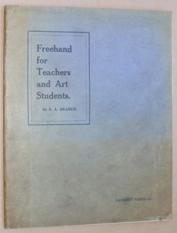 Freehand for teachers and art students. Containing thirty-two photographic representations - including inlays, patterns on pottery, textiles, repouss, wrought iron, carved work and natural foliage, together with 78 diagrams of construction; preceded by a brief outline of the principles of ornament a