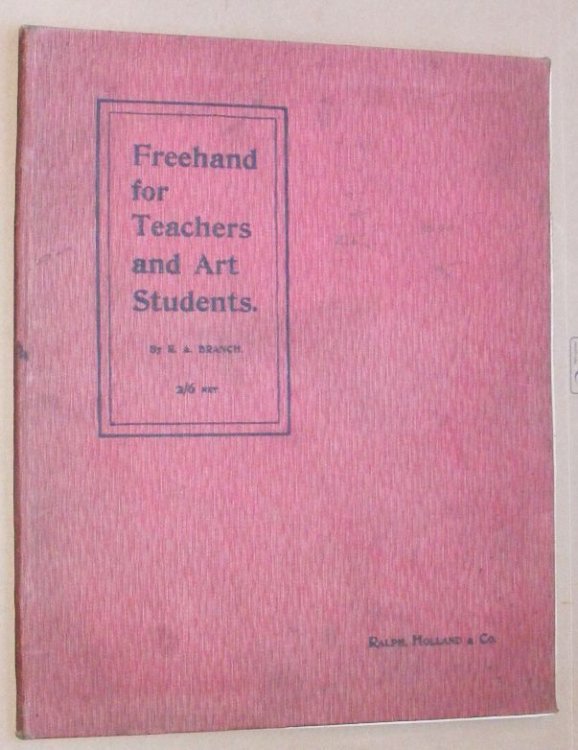 Freehand for teachers and art students. Containing thirty-two photographic representations - including inlays, patterns on pottery, textiles, repouss, wrought iron, carved work and natural foliage, together with 78 diagrams of construction; preceded by a brief outline of the principles of ornament a
