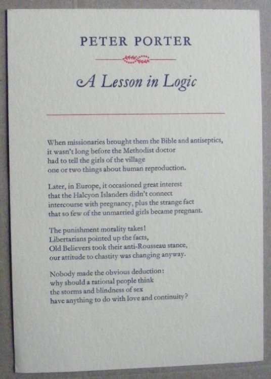 A Lesson in Logic