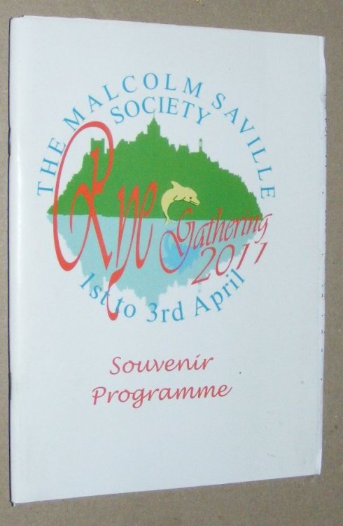The Malcolm Saville Society Rye Gathering 2011, 1st to 3rd April, Souvenir Programme
