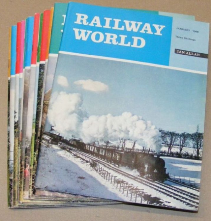 Railway World Volume 29. No.321-343, January - December 1968