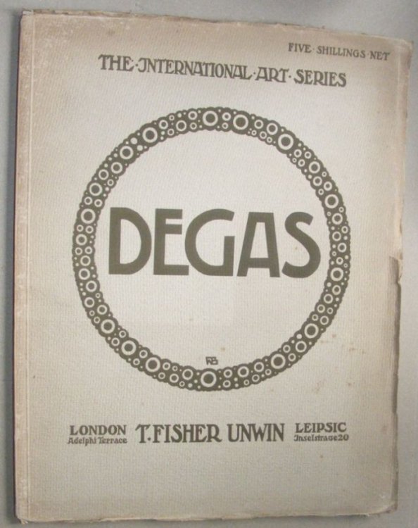 E M Degas: one cut in four colours, 6 drawings on superfine unglazed art paper, 54 tinted illustrations and 1 engraving (International Art Series II)