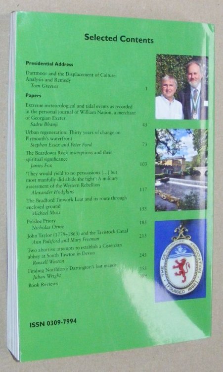 Report and Transactions of the Devonshire Association for the Advancement of Science, Literature and Art Volume 149, Buckfast 2017